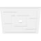 Ekena Millwork Knox Architectural Grade PVC Contemporary Ceiling Medallion, 32"OD x 3"ID x 11"C x 1"P CMP32KX-03000 - alternate 4